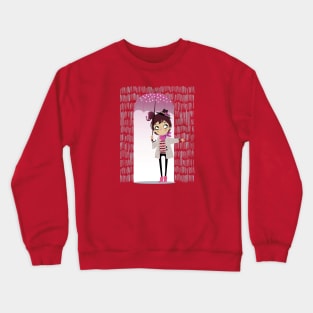 Rain Girl Crewneck Sweatshirt